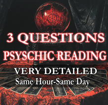 3 One Question Psychic Reading, In Depth Tarot Reading, Fast Response, N... - $2.99