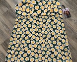 Diane Von Furstenberg x Target Mini Shift Dress Poppy Yellow Black Size ... - £22.71 GBP
