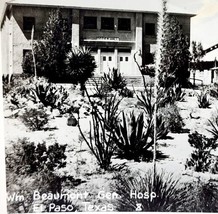 RPPC William Beaumont General Hospital El Paso 1920s Texas Gym And PX PCBG6E - £19.97 GBP