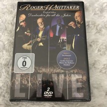 Roger Whittaker - Live (German Import Dvd). New Sealed 2 Disc Set - £11.98 GBP