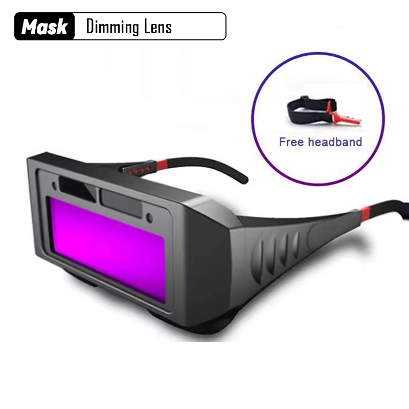 Automatic Dimming Welding Gles Welding Helmets Solar Goggles Special Anti-glare  - £169.37 GBP