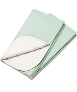2 Pack, Bed Pad Heavy Duty Reusable Underpad Washable 34X36 Green - €38,00 EUR
