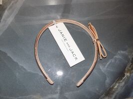 Janie and Jack Metallic Bronze Bow Headband Girl's NEW - $14.40