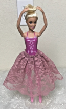 Mattel 2019 You Can Be Anything Ballerina Barbie GJL59 P471 Blond Hair Blue Eyes - £7.49 GBP