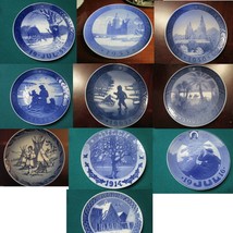 Royal Copenhagen Denmark Christmas Collector Plates 1950s 1970s 1980s 1910s Pick - £43.60 GBP+