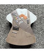 Brownie Girl Scout Tin Box Uniform Shaped Embossed Lid Collectible Keepsake - $11.15 CAD