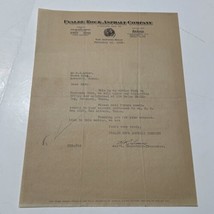antique letter uvalde rock asphalt company San Antonio Texas 1935 - $866.01 MXN