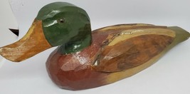 Vintage Wooden Duck Decoy Made In The People’s Republic Of China Painted... - $12.99