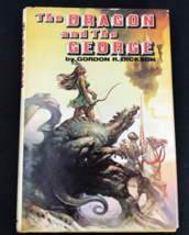 THE DRAGON AND THE GEORGE Gordon R. Dickson 1976 Hardback Book 1st Editi... - £14.00 GBP