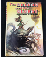 THE DRAGON AND THE GEORGE Gordon R. Dickson 1976 Hardback Book 1st Editi... - $17.80