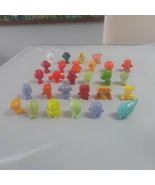 Lot 28 Vintage Mixed Gogo´s Crazy Bones - Original - £31.31 GBP