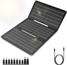 Outdoor Camping Solar Battery Charger 12 Volt Waterproof High Efficiency... - $115.38