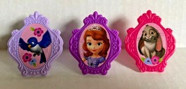 Bakery Crafts Plastic Cupcake Rings New Lot of 6 &quot;Sophia the First&quot; #1 - $6.99