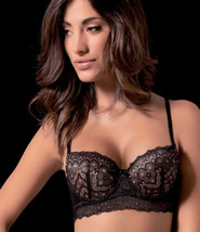 Padded Lace Balconette Bra with Underwire Cup B Love and Bra Chantal - $187.85 MXN