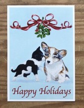 Vintage Doug Landis Holiday Love Kitten And Puppy Dog Christmas Postcard - £7.78 GBP