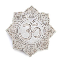 Om Lotus Flat Incense Burner - £15.41 GBP