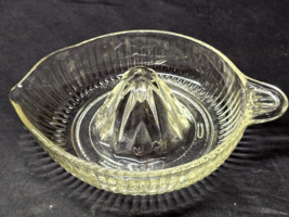 Vintage FEDERAL Clear Glass Juicer ANCHOR HOCKING - JEANNETTE - INDIANA ... - $316.67 MXN