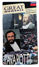 Great Moments V. 12 - Highlights From &quot;Pavarotti in Hyde Park&quot; (VHS, 199... - £10.04 GBP