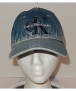Vintgae 90&#39;s Y2K Calvin Klein Jeans Denim Hat Cap OSFM Blue - €42,74 EUR