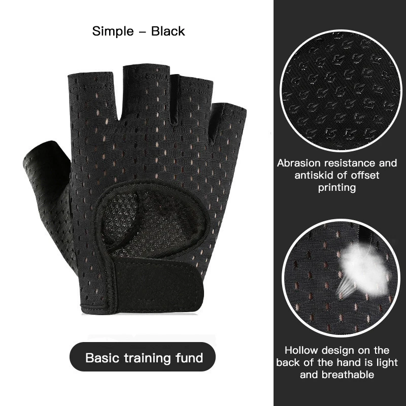 Sporting Men Women Fitness Gloves Weightlifting Gym Cycling A Bodybuilding Train - £23.90 GBP