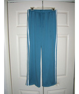 Champion Athletic Pants Elastic Drawstring Blue White Waist Size Small - £7.71 GBP