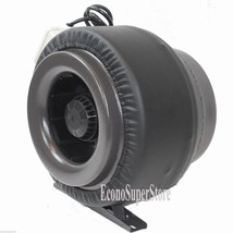 10&quot; Inline 760CFM Hydroponics Duct Tube Exhaust Fan Blower 110V W/Leathe... - $111.34 CAD