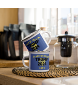 Trump 2024 Oregon Flag Enamel Mug - €22,85 EUR