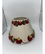 Yankee Candle Apple Shade Large Jar Topper Farm House Country Fall Harvest - $20.42 CAD