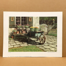 Chuck Huddleston &quot;Murphy&#39;s Wheel Barrow&quot; Signed Lithograph Print 320 of 750 - £8.93 GBP