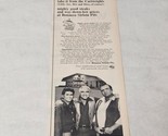 Bonanza Steak House Print Ad The Cartwrights Little Joe, Ben and Hoss 1967 - £6.28 GBP