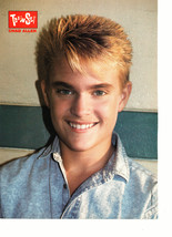 Chad Allen teen magazine pinup clipping Teen Set close up nice teeth vintage 90 - £2.75 GBP