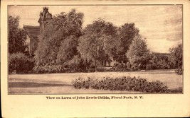 Floral Park,New York &quot;View on Lawn of John Lewis Childs&quot; c.1911 Postcard bk51 - £2.31 GBP