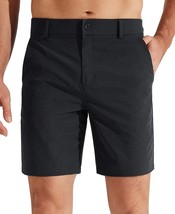 Men'S Libin Golf Shorts, 7" X 10", Dress Shorts, Flat Front Hybrid,, Quick Dry. - $45.95