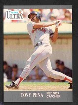 Boston Red Sox Tony Pena 1991 Fleer Ultra #37 ! - £0.39 GBP