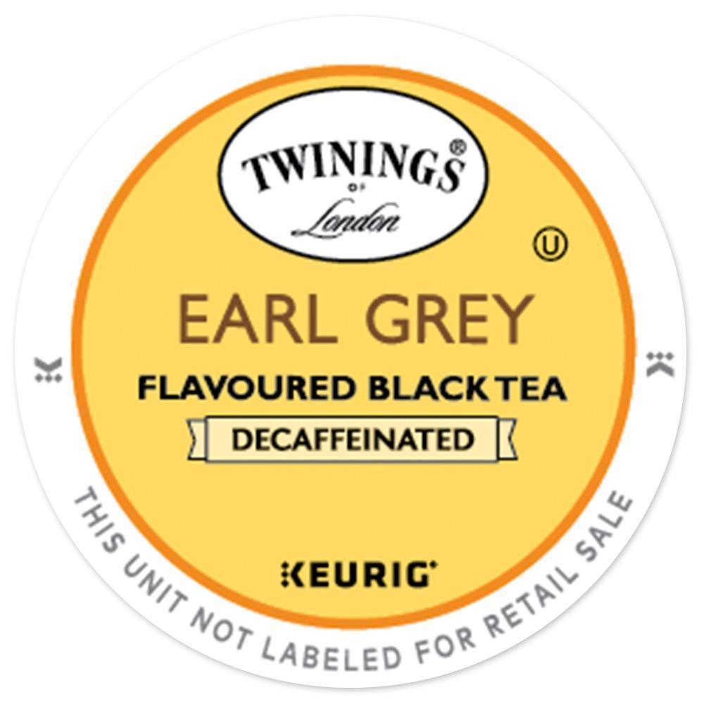 Twinings DECAF Earl Grey Tea 24 to 144 Count Keurig Kcup Pick Any Size FREE SHIP - $27.88 - $129.88