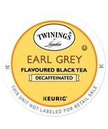 Twinings DECAF Earl Grey Tea 24 to 144 Count Keurig Kcup Pick Any Size F... - $27.60+