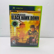 Delta Force: Black Hawk Down (Microsoft Original Xbox, 2005) Complete W/ Manual - $5.89