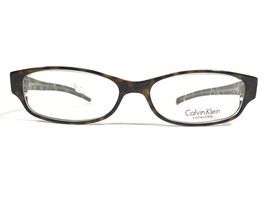 Calvin Klein Eyeglasses Frames CK673 101 Tortoise Round Full Rim 52-15-140 - £36.47 GBP