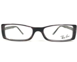 Ray-Ban Eyeglasses Frames RB5028 2004 Purple Brown Horn Rectangular 49-1... - $46.53
