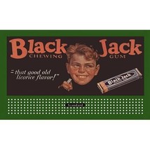 Black Jack Chewing Gum Billboard Insert For Lionel 310 &amp; American Flyer - £4.78 GBP