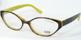 Ogi Evolution 9076 1491 Tortoise /LEMON Eyeglasses Glasses 53-15-140mm Japan - £53.02 GBP