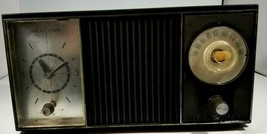 VINTAGE GENERAL ELECTRIC SOLID STATE AM CLOCK RADIO - £23.25 GBP