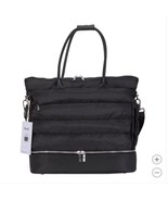 iPack Womens Mens Tote Bag Black Puffy Laptop Pocket Drink Sleeve Easy t... - €47,07 EUR