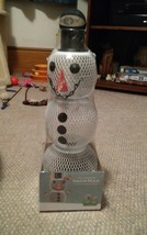 No No Charming Snowman Bird Feeder White Wire Mesh - $24.99