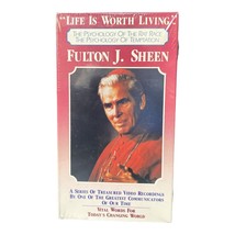 Fulton J Sheen Bishop VHS Life Is Worth Living Series Psychology of the Rat Race - £6.28 GBP