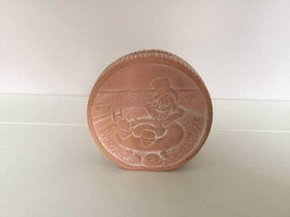 Extremely Rare! Walt Disney Scrooge McDuck Old Coin Ceramic Piggy Bank - $333.00