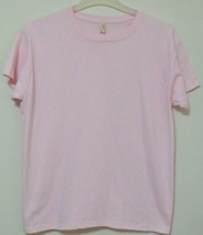 Women Anvil NWT Pink Short Sleeve T Shirt Size XL - $12.95