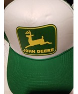 John Deere logo screen printed on a white panel with green mesh on new b... - $27.42 CAD