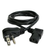 6 ft. Grounded Power Cord - 10A - 125V - 18Ga - Right Angle Plug on Both... - $127.76 MXN