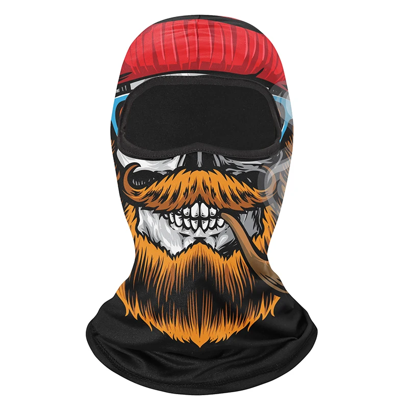 Outdoor screen Balaclava Full Face Scarf Mask   Motorcycle Wind Face Cover Cap B - £83.92 GBP